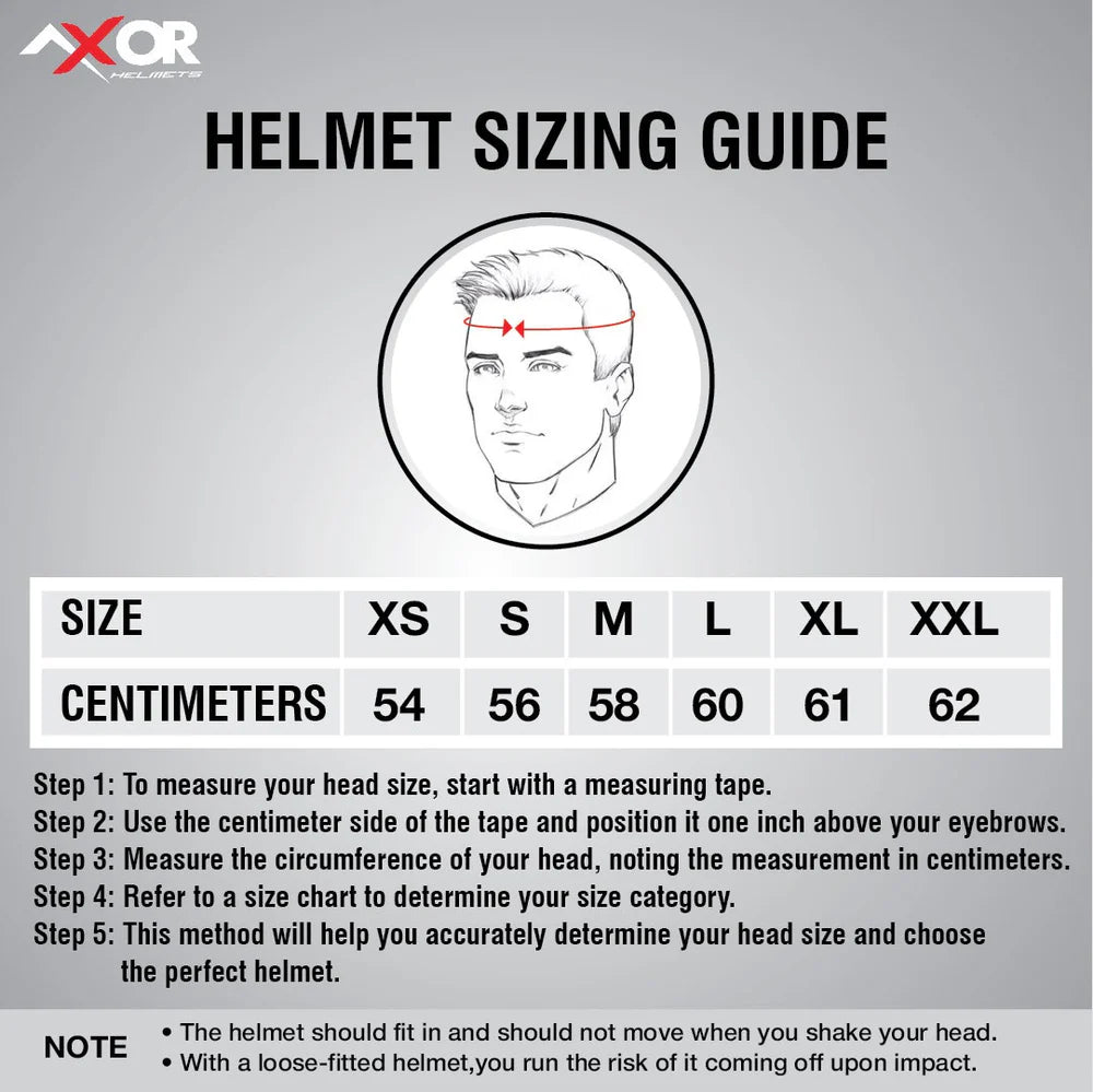 Axor Retro Jet Sportz S13 Half Face Motorcycle Helmet