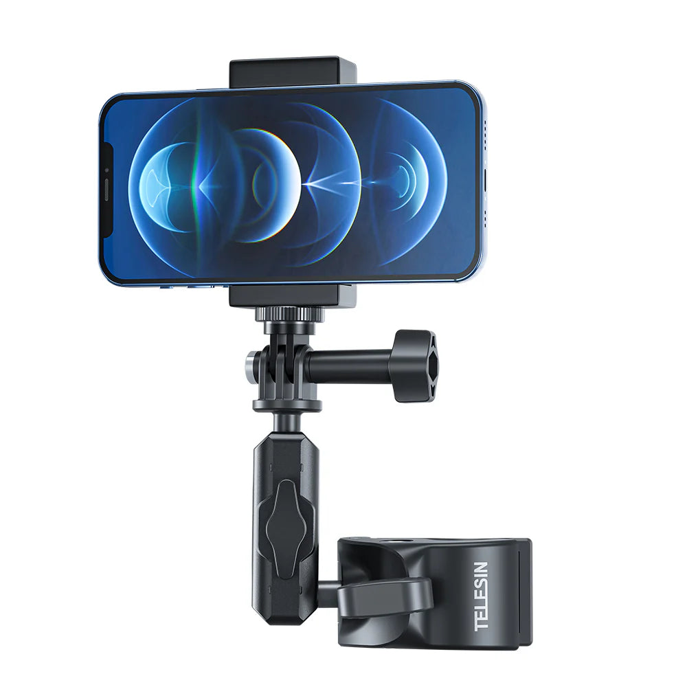 TELESIN Plastic Universal Handlebar Mount Tube Clamp