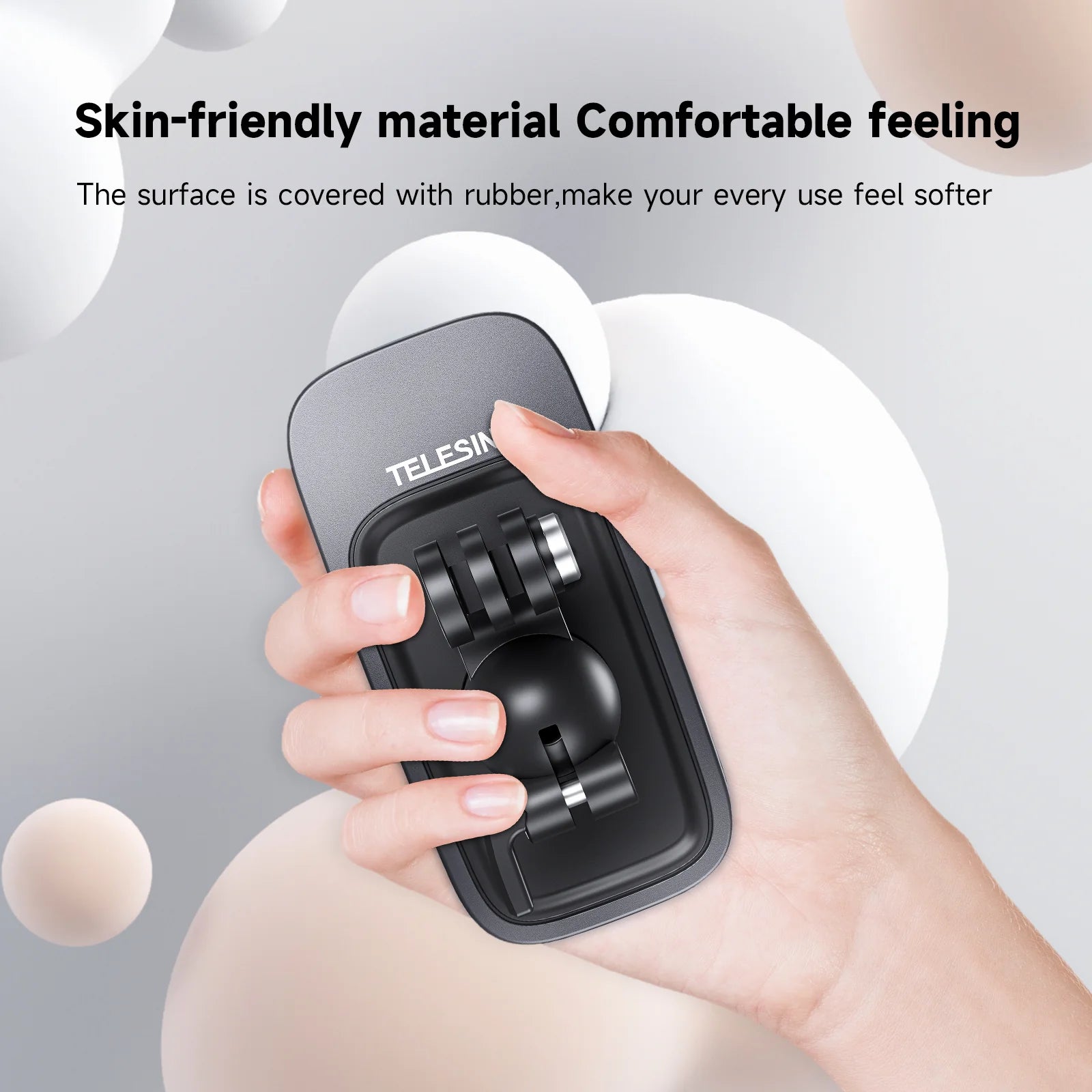 TELESIN Upgraded Universal Backpack Clip