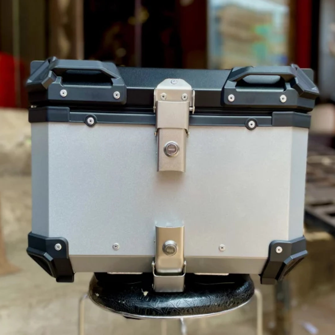 JB Racing Top Box 45L Aluminium - Silver