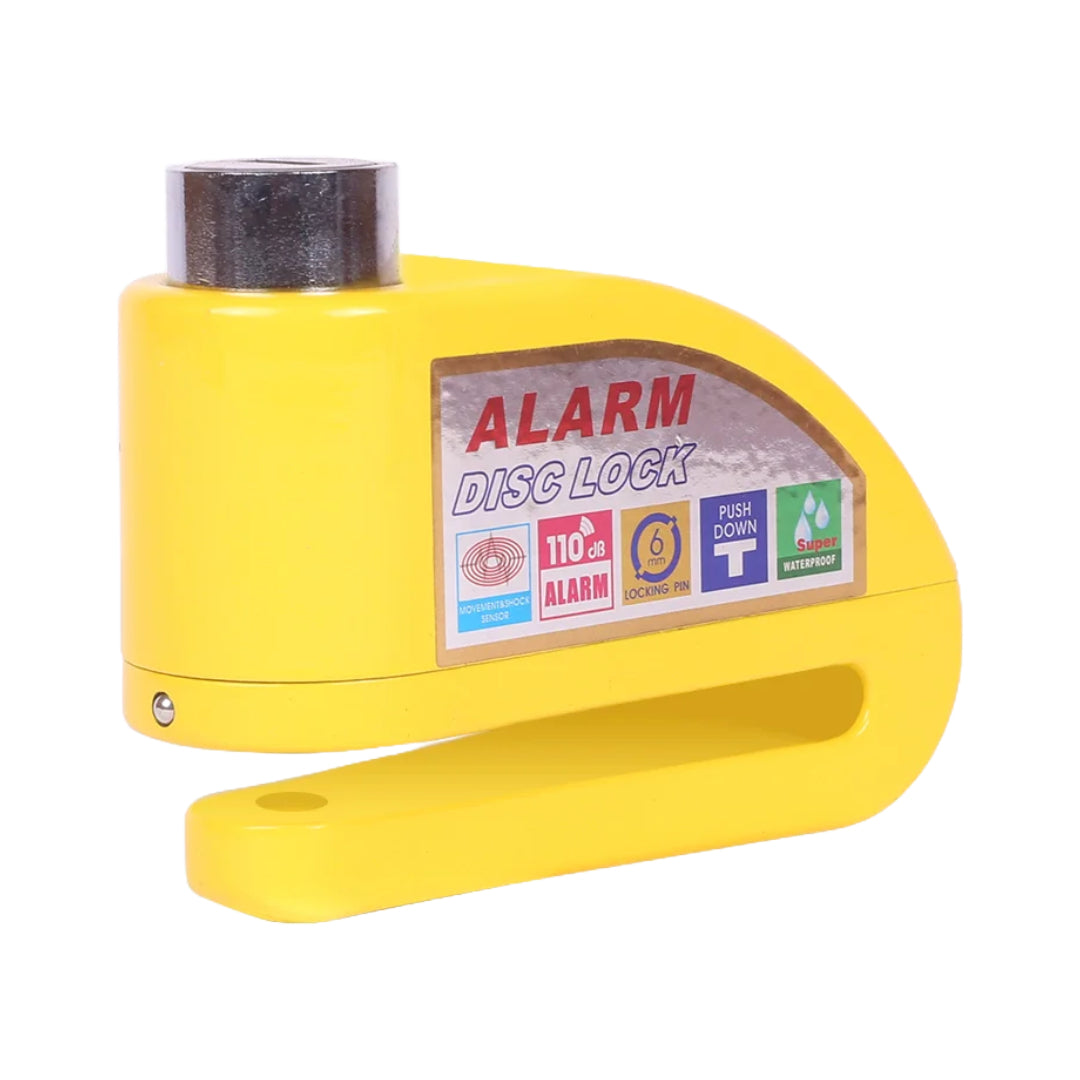 Disclock With Alarm – Red, Blue, Yellow