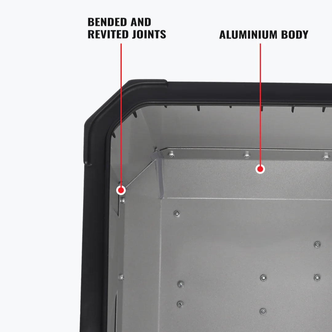 Jb Racing Top Case Aluminium X45 L Rainbow