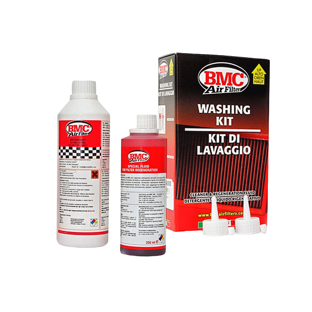 BMC Washing Kit filter – Detergent + oil cleaner spray – WA 200-500