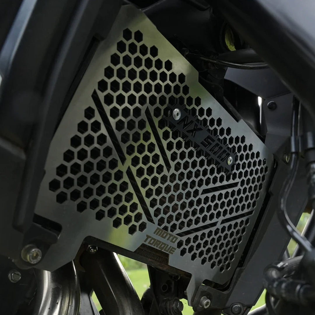 Moto Torque Stainless Steel & Mild Steel Radiator Guard for Honda NX500