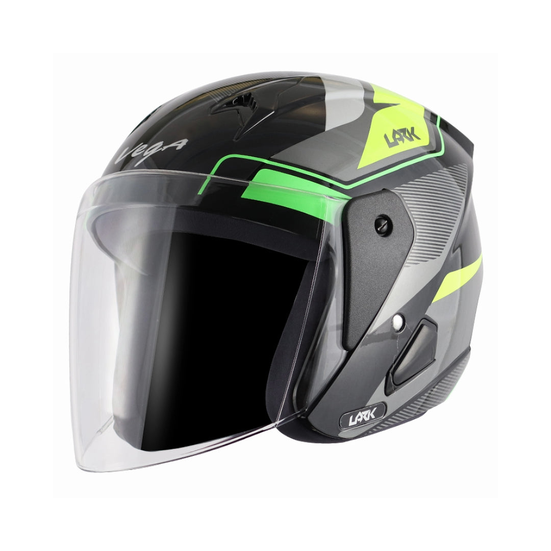 Vega Lark Legend Black Neon Yellow