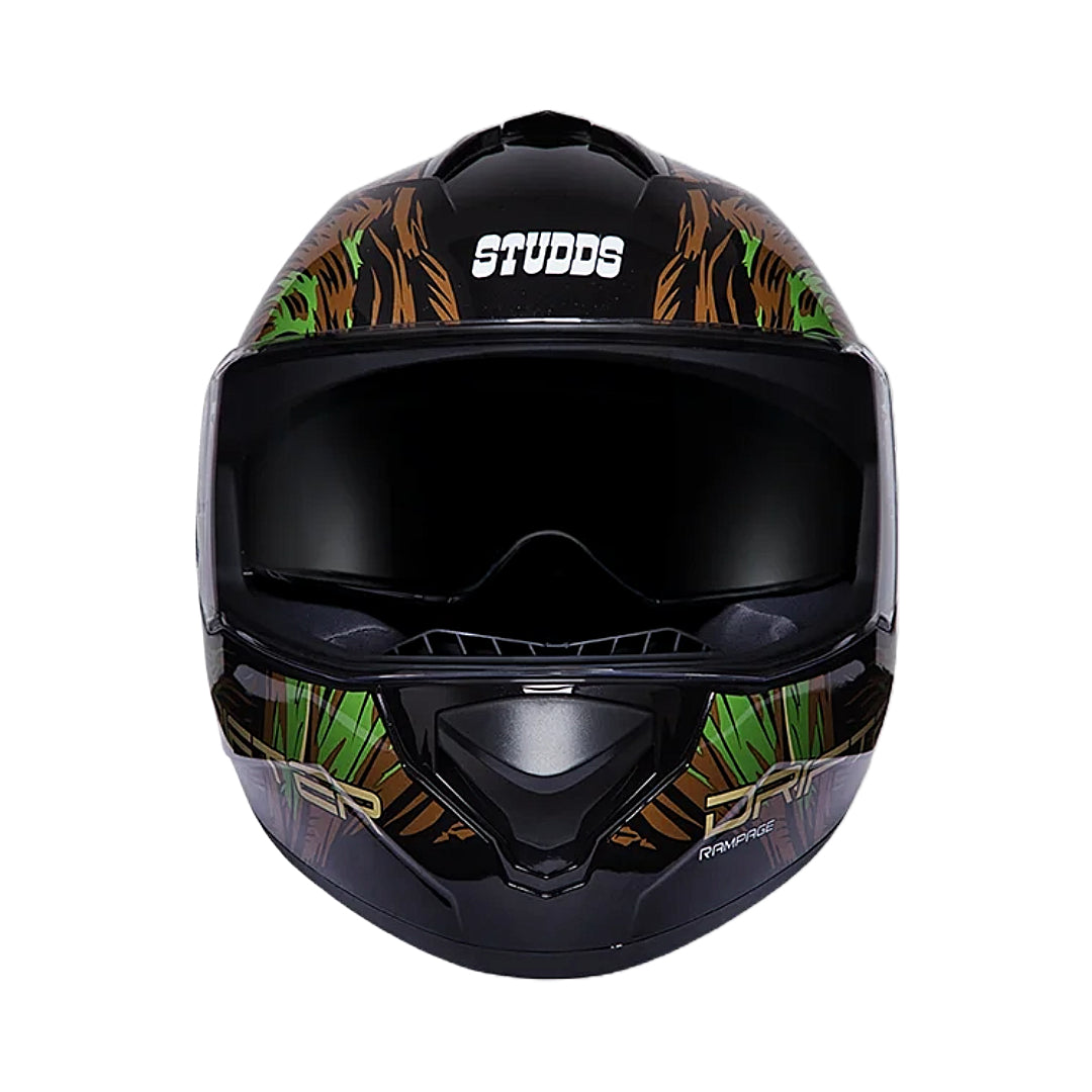 Studds Drifter D3 Black N3 Green