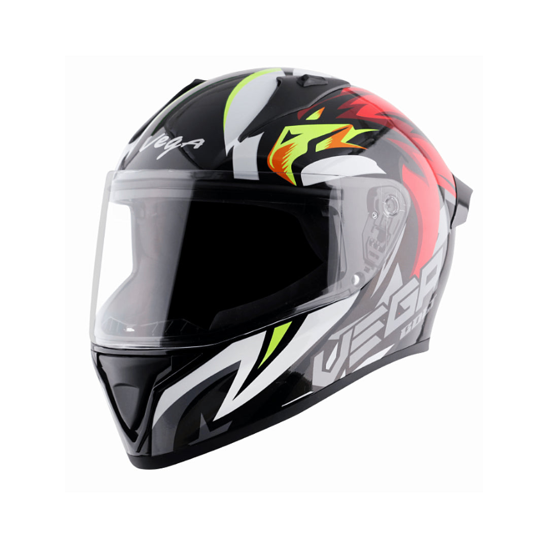 Vega Bolt Dx Speedx Black Red Helmet