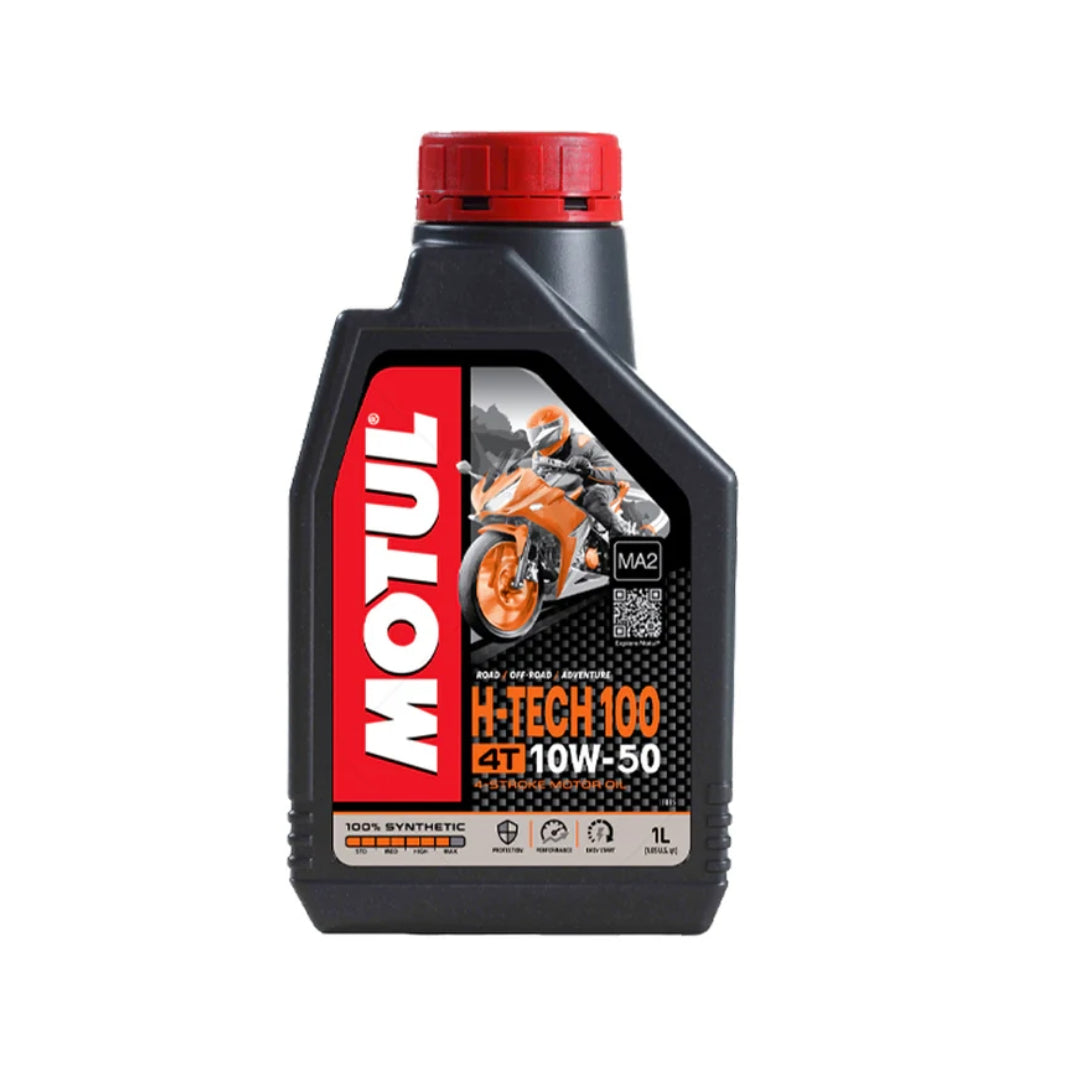 MOTUL H-TECH100 4T 10W-50 fully synthetic engine oil