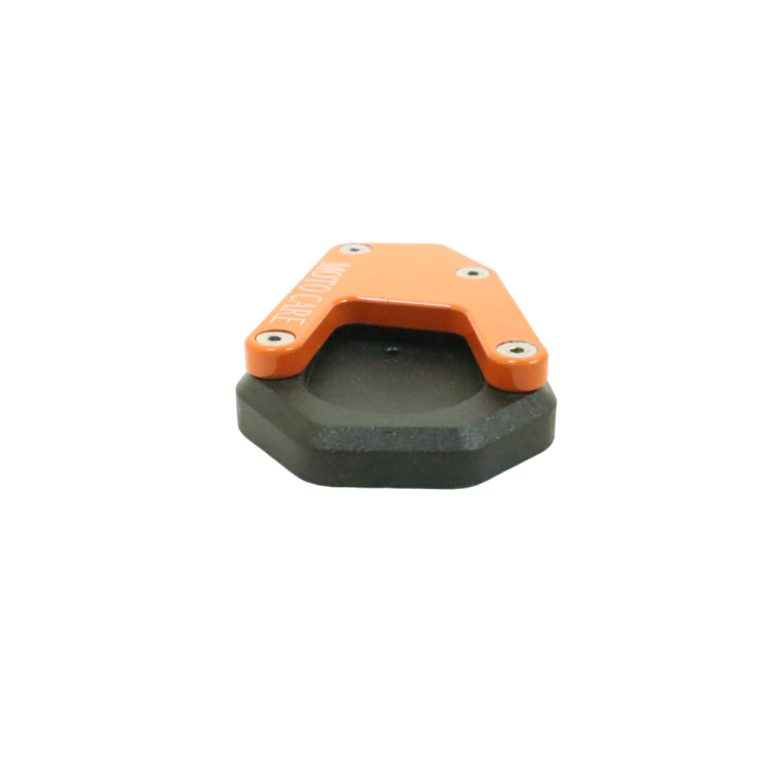 MotoCare CNC Side Stand Extender (Orange) FOR ADVENTURE