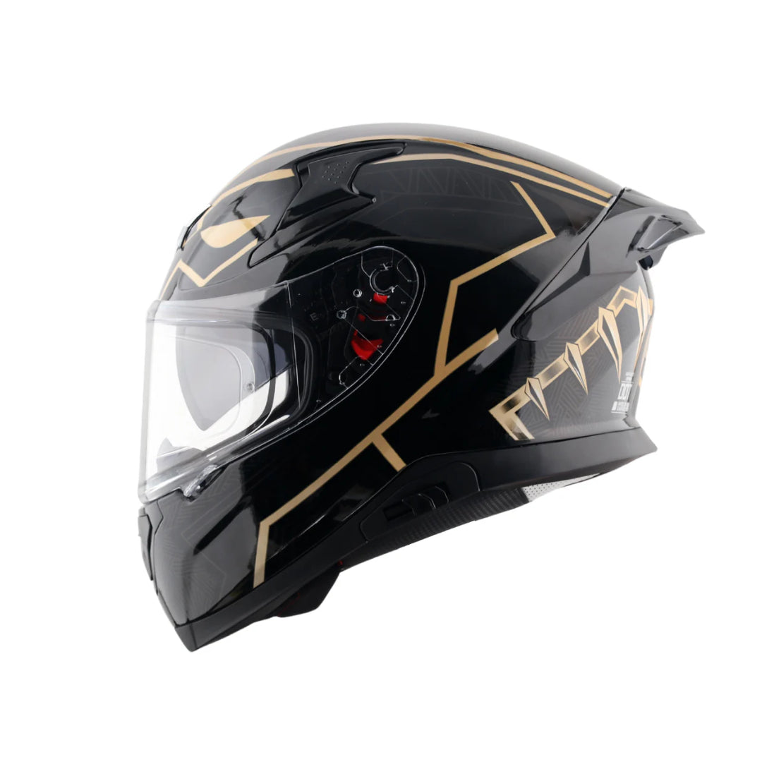 Apex Marvel Black Panther Full Face Helmet