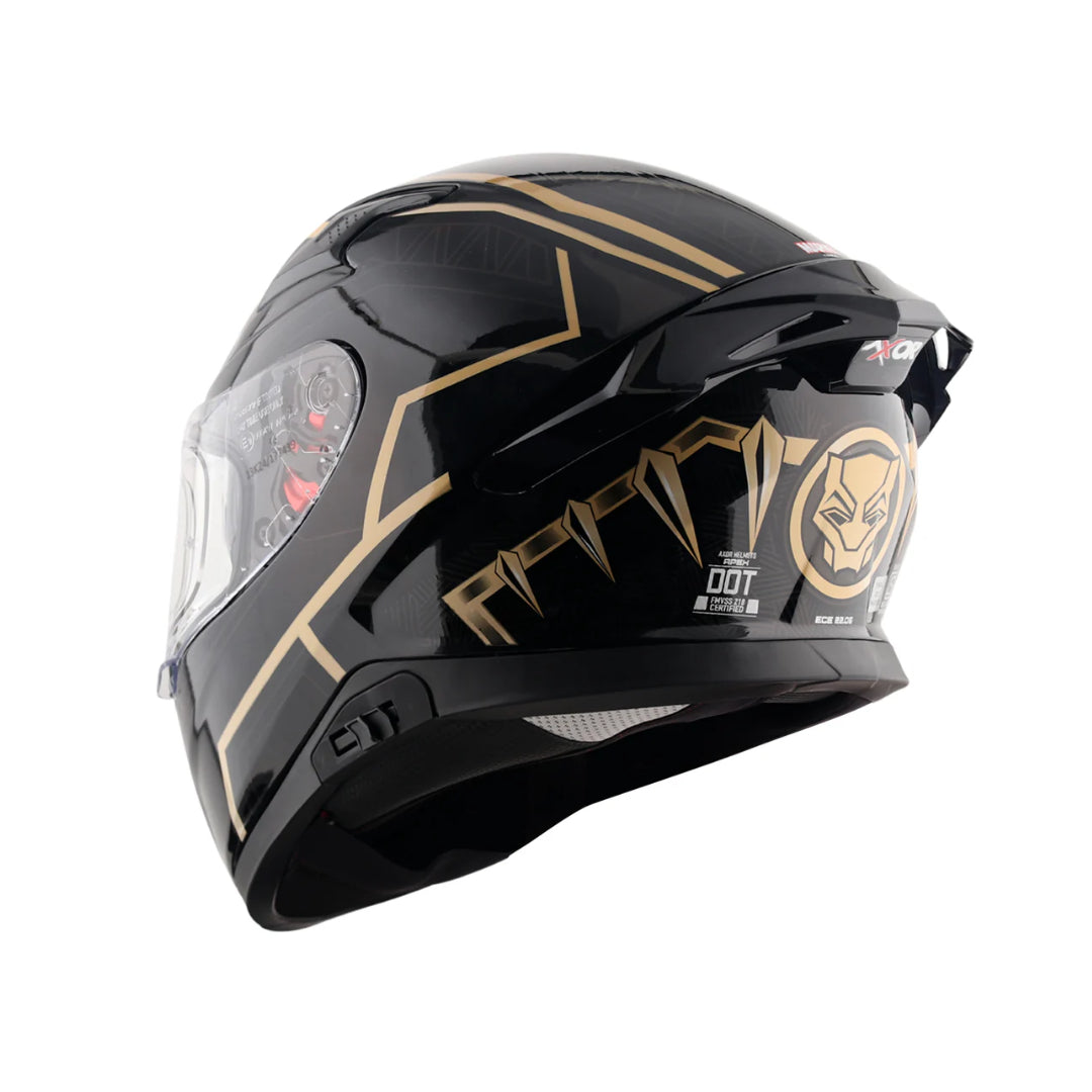Apex Marvel Black Panther Full Face Helmet