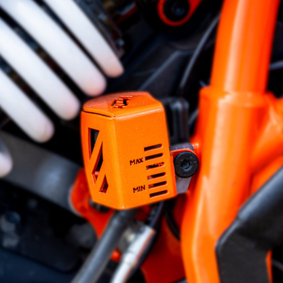 MotoCare Reservoir Oil Cap (Orange) for KTM Duke 250/390 Gen-3