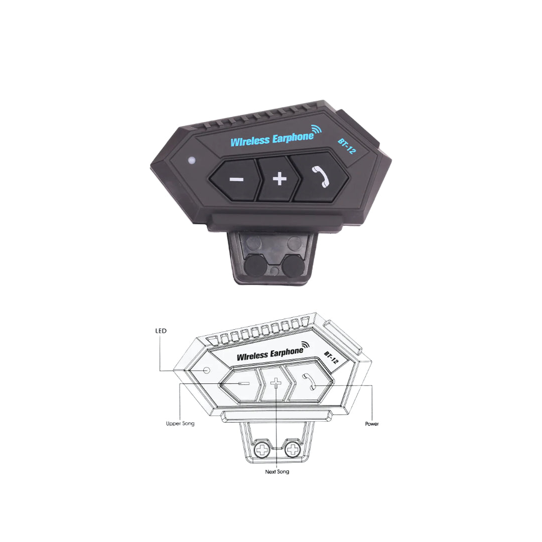 Bt-12 JB Racing Motorcycle Helmet Bluetooth
