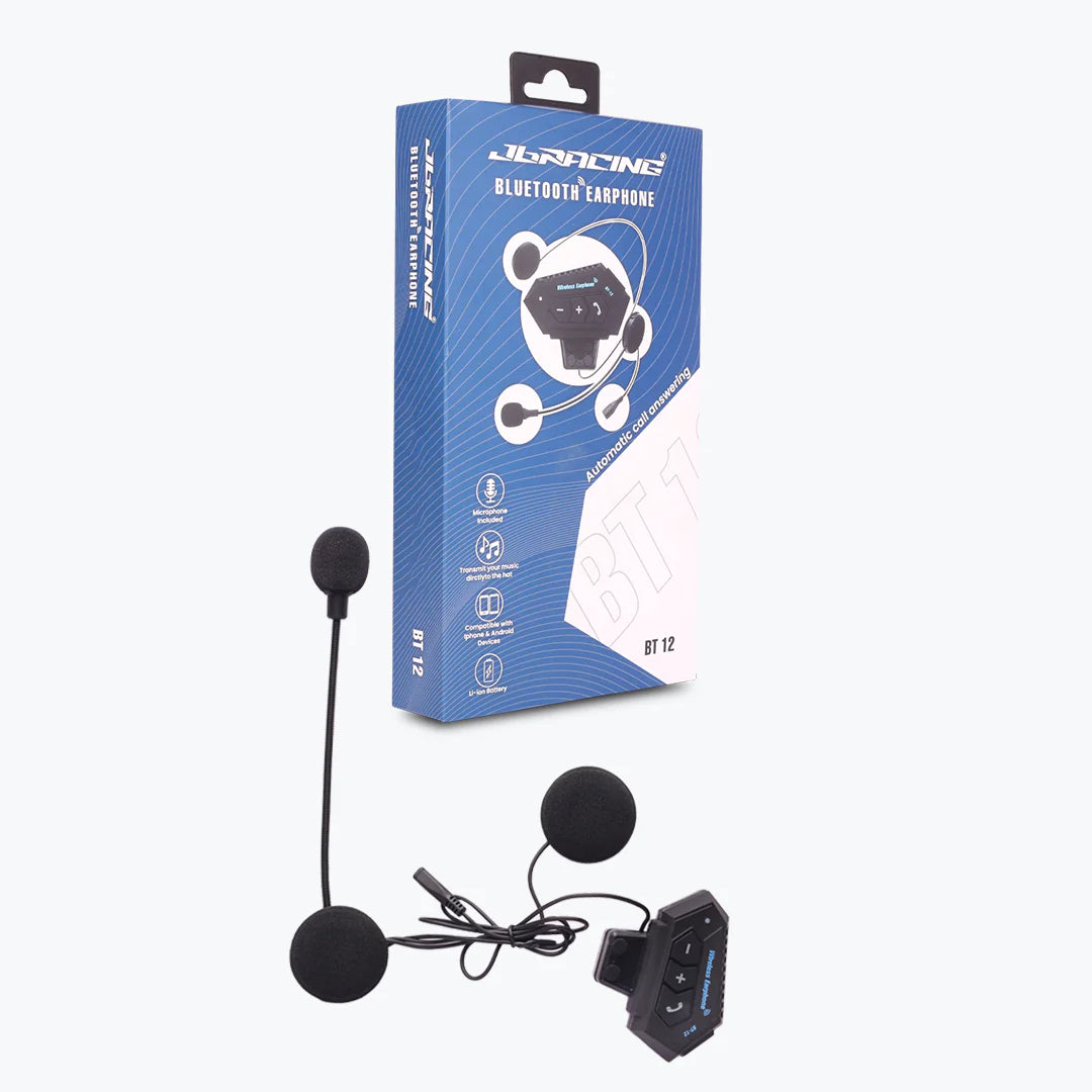 Bt-12 JB Racing Motorcycle Helmet Bluetooth