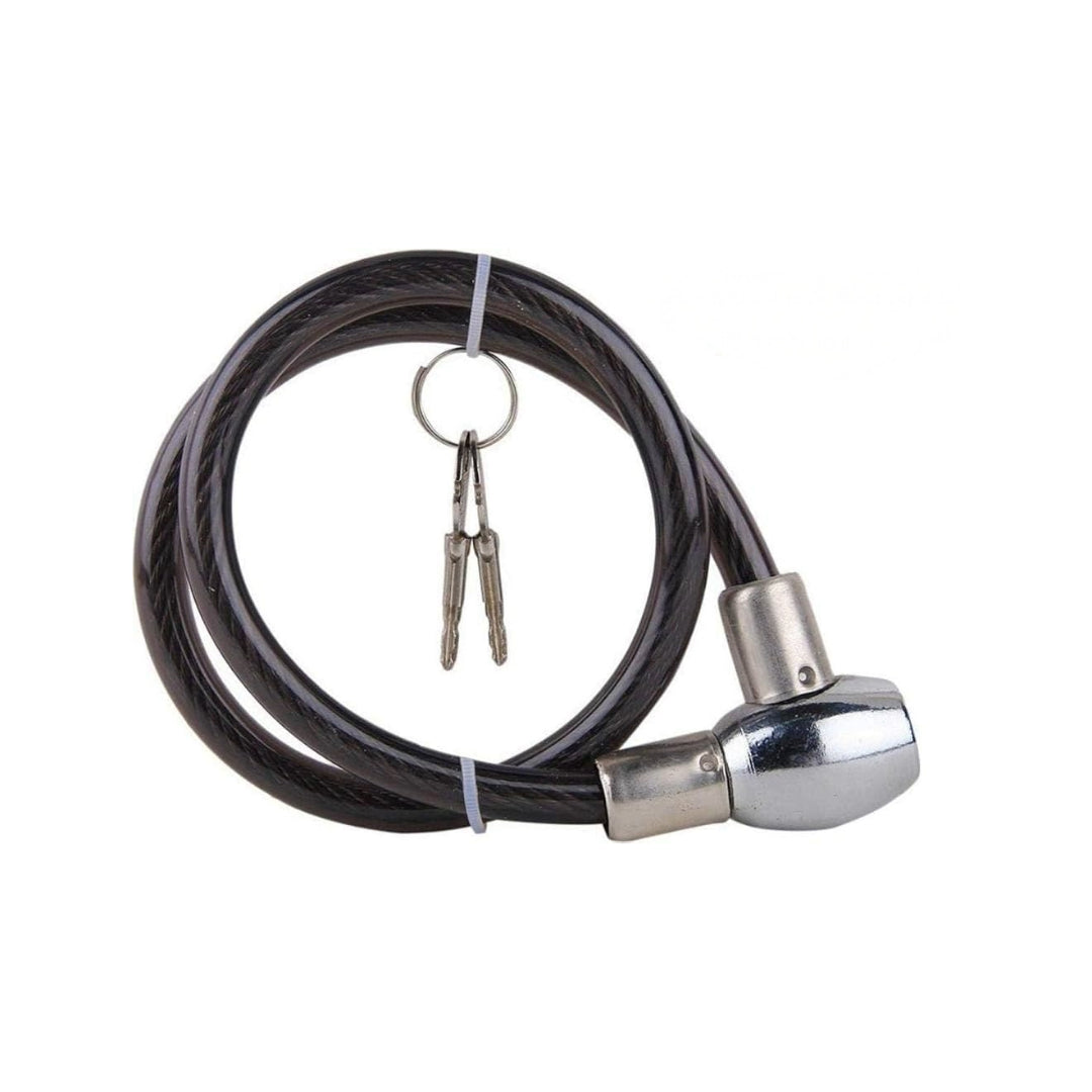 GOTTY KEY LOCK BSDDP HELMET CABLE LOCK- BLACK