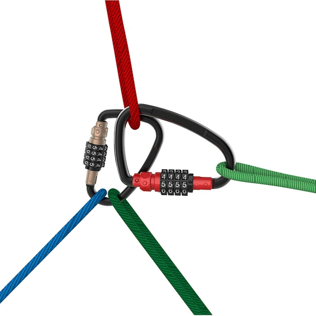 ANTI THEFT SMALL CABLE NUMBER LOCK | BLACK