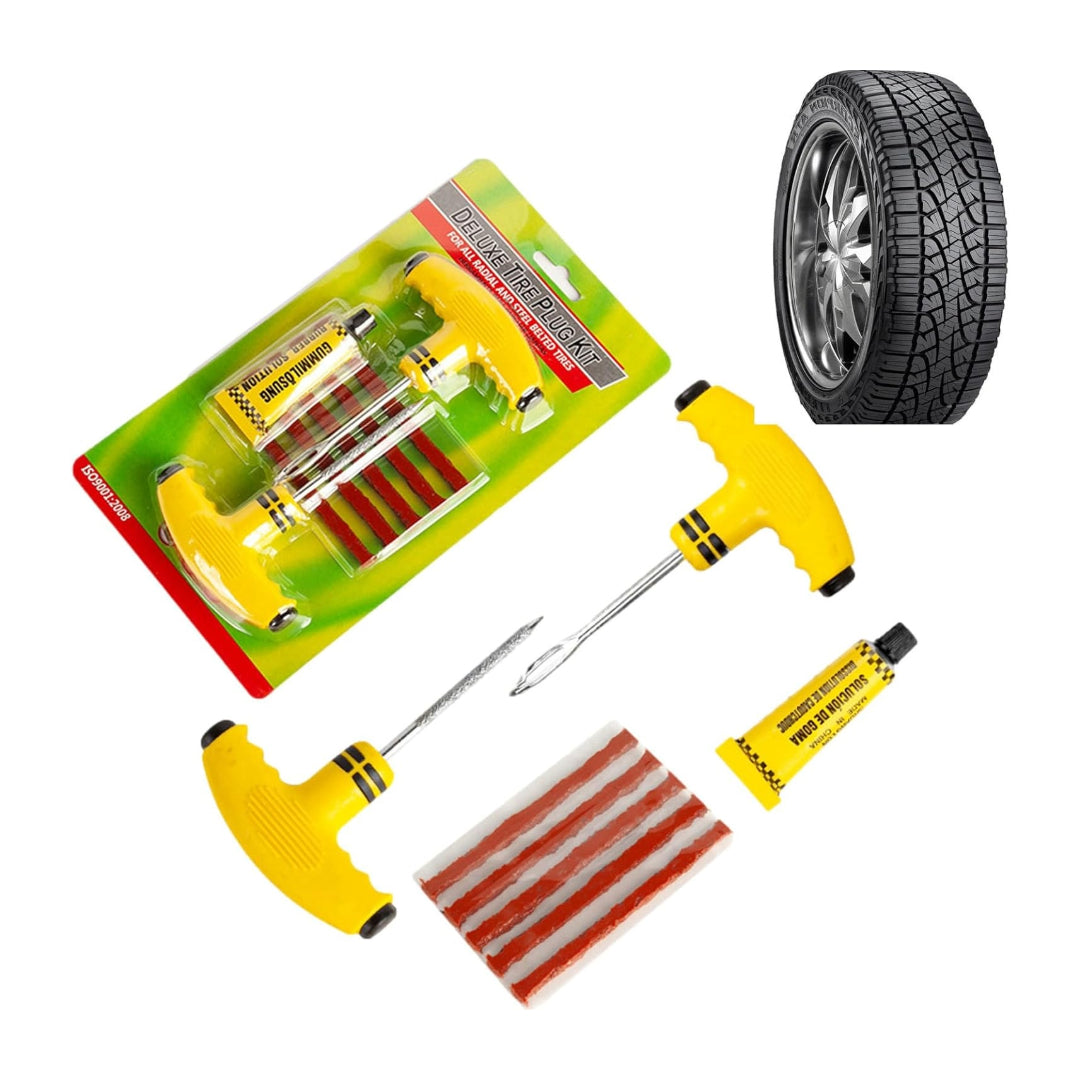 Tubeless Tyre Bike Puncture Repair Kit | Quick & Reliable Tire Fix