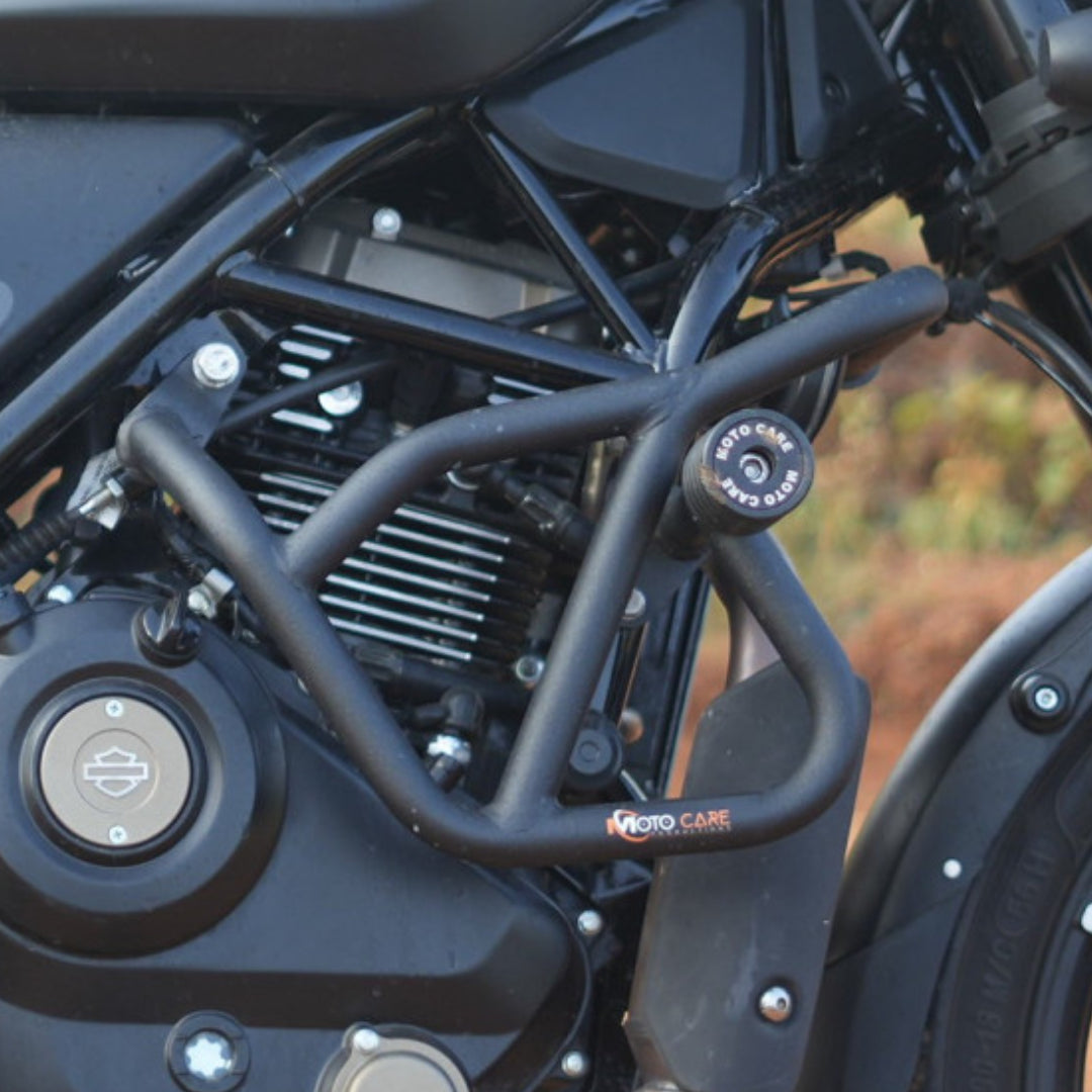 MotoCare Crash Guard with Dual Sliders for Harley-Davidson X440