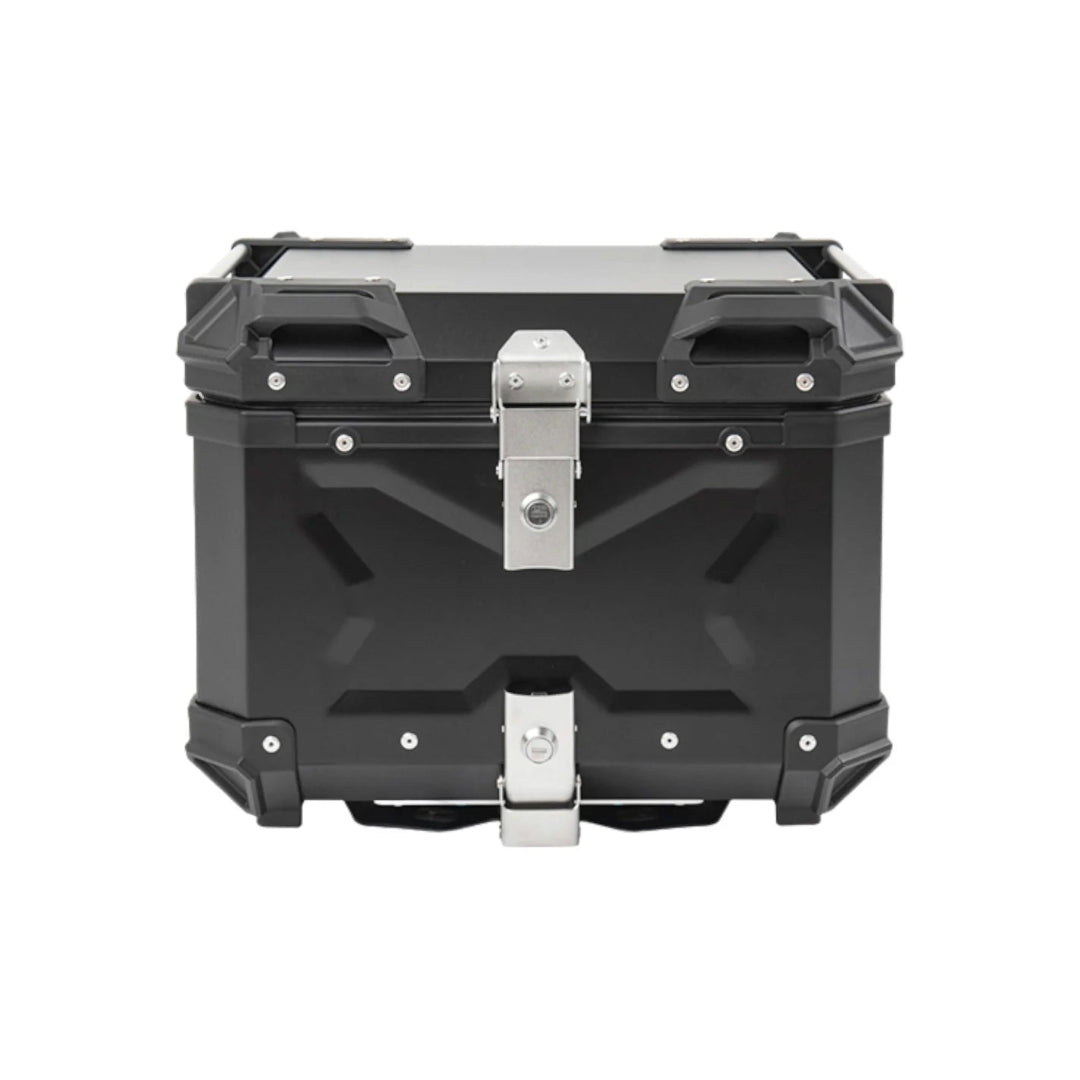 LGP Premium X Aluminium Top Box 45l-Black Compatible For All Motorcycle