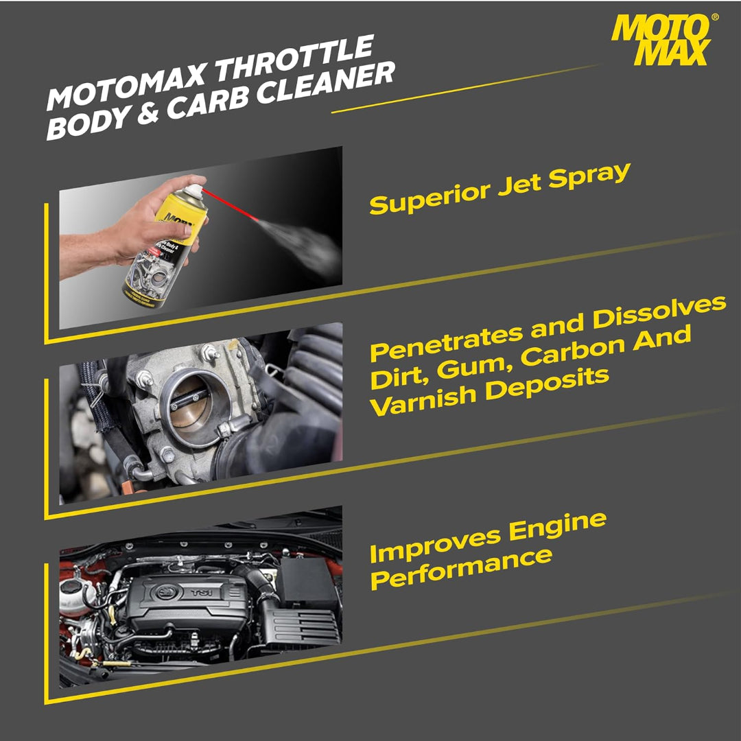 Motomax Throttle Body & Carb Cleaner