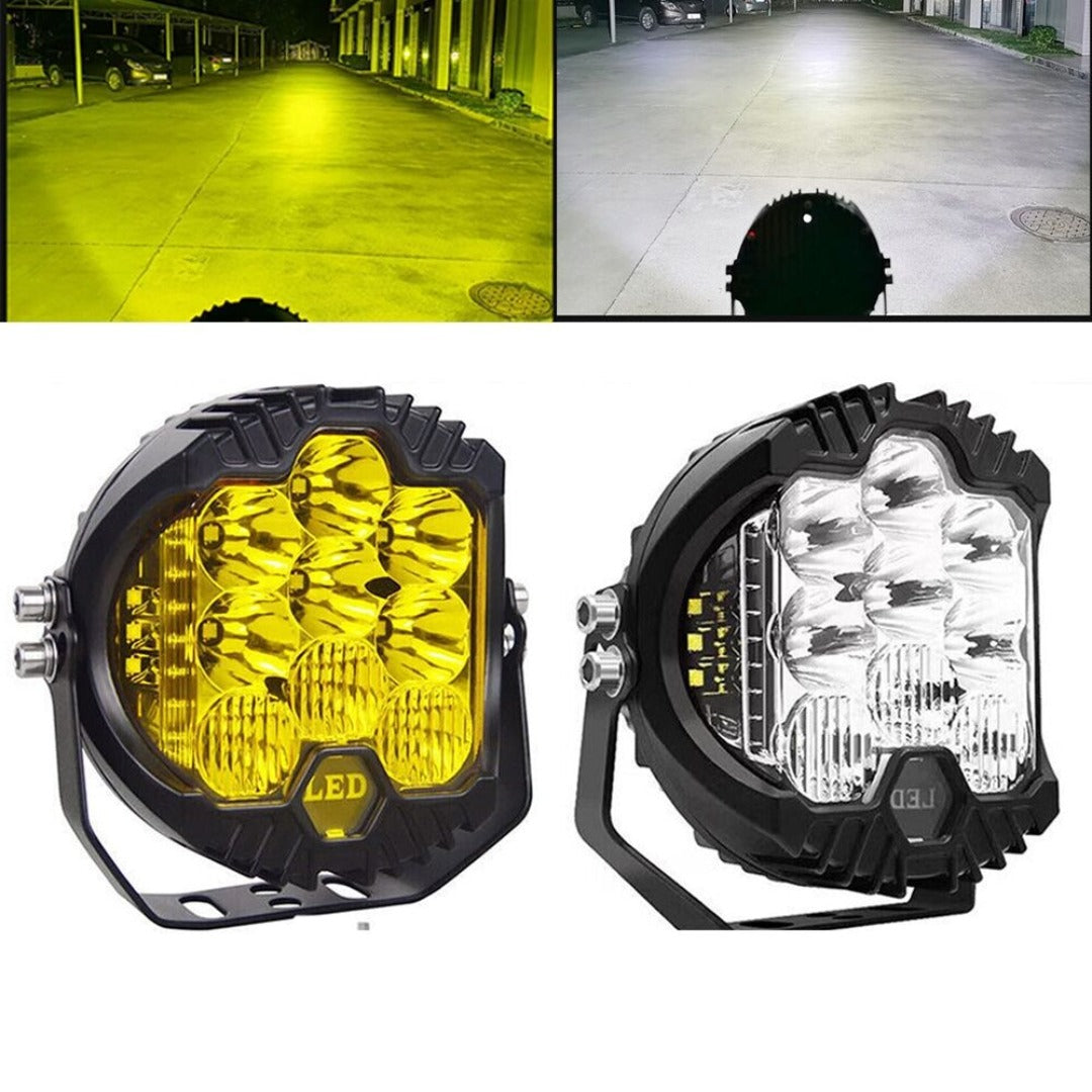 Universal LGP Monster Motorcycle 7LED Auxiliary light | Fog lamp for Motorcycle