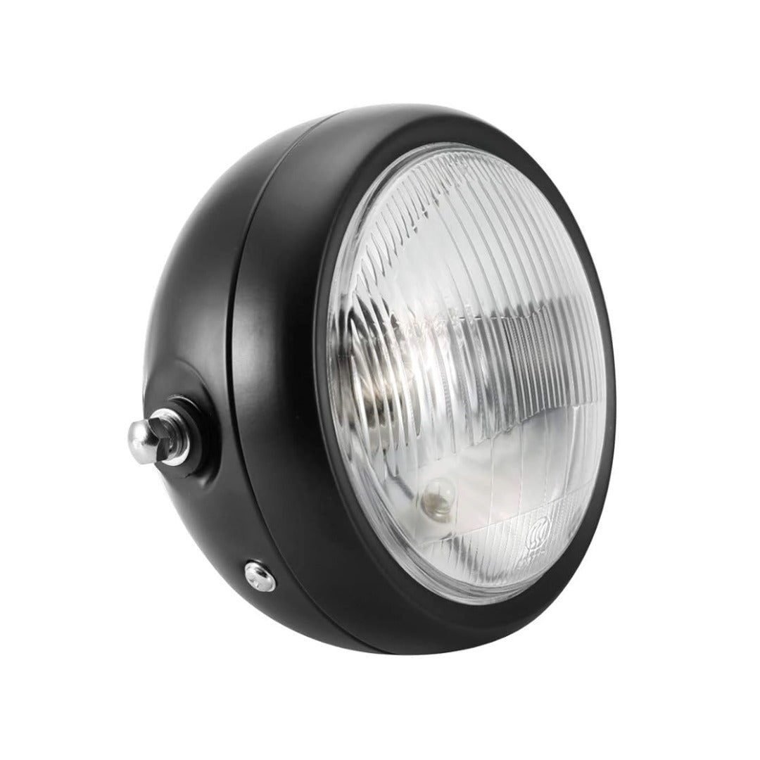 Dual Light Motorcycle Headlight Without Grill