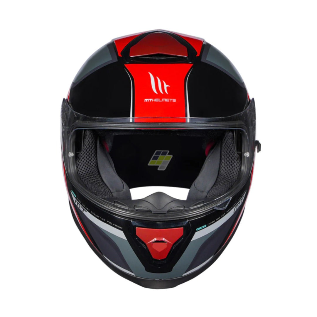 MT Thunder 3 VS Pro Nova B5 Gloss Black Red Helmet