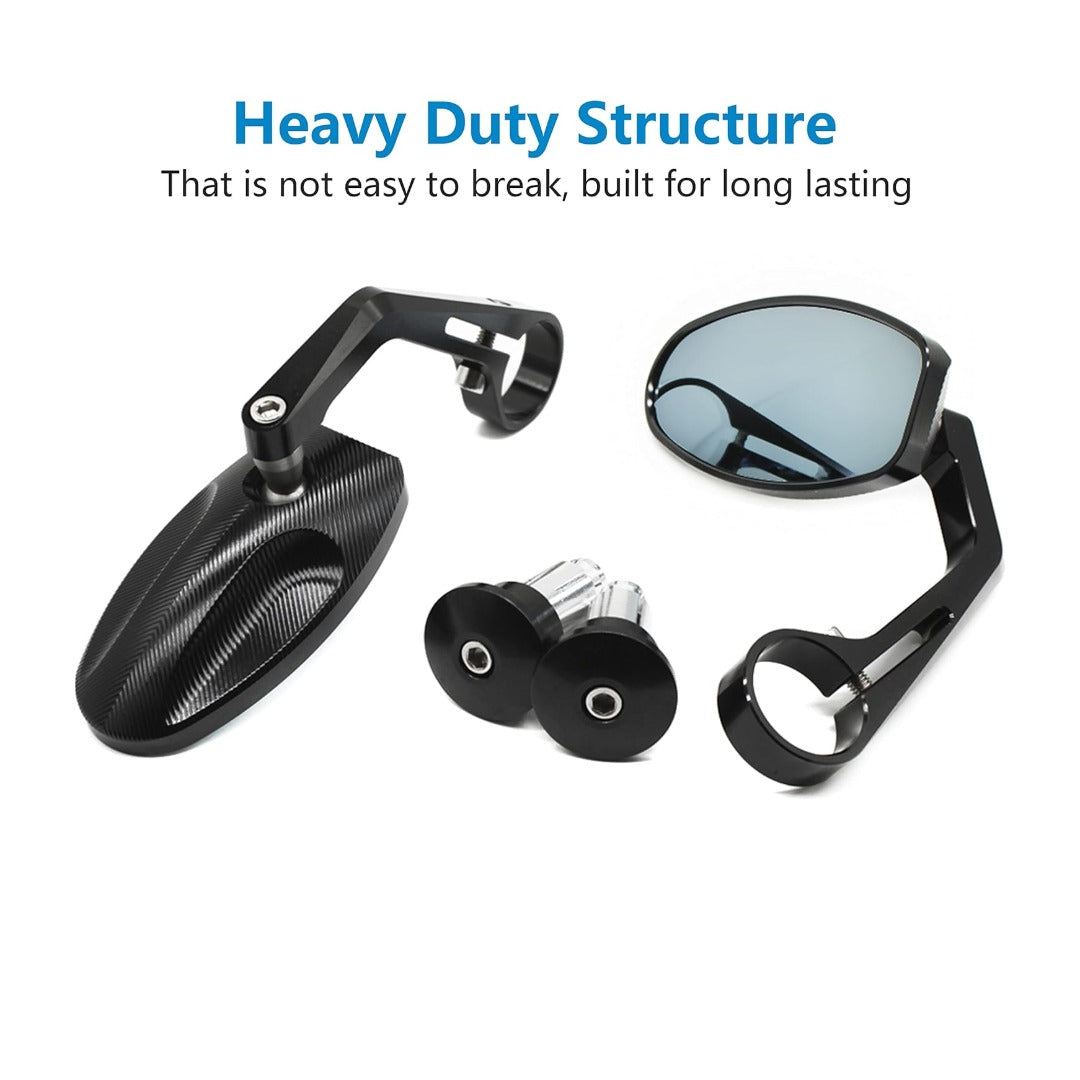 BMW CNC Aluminium Premium Bar End Mirror