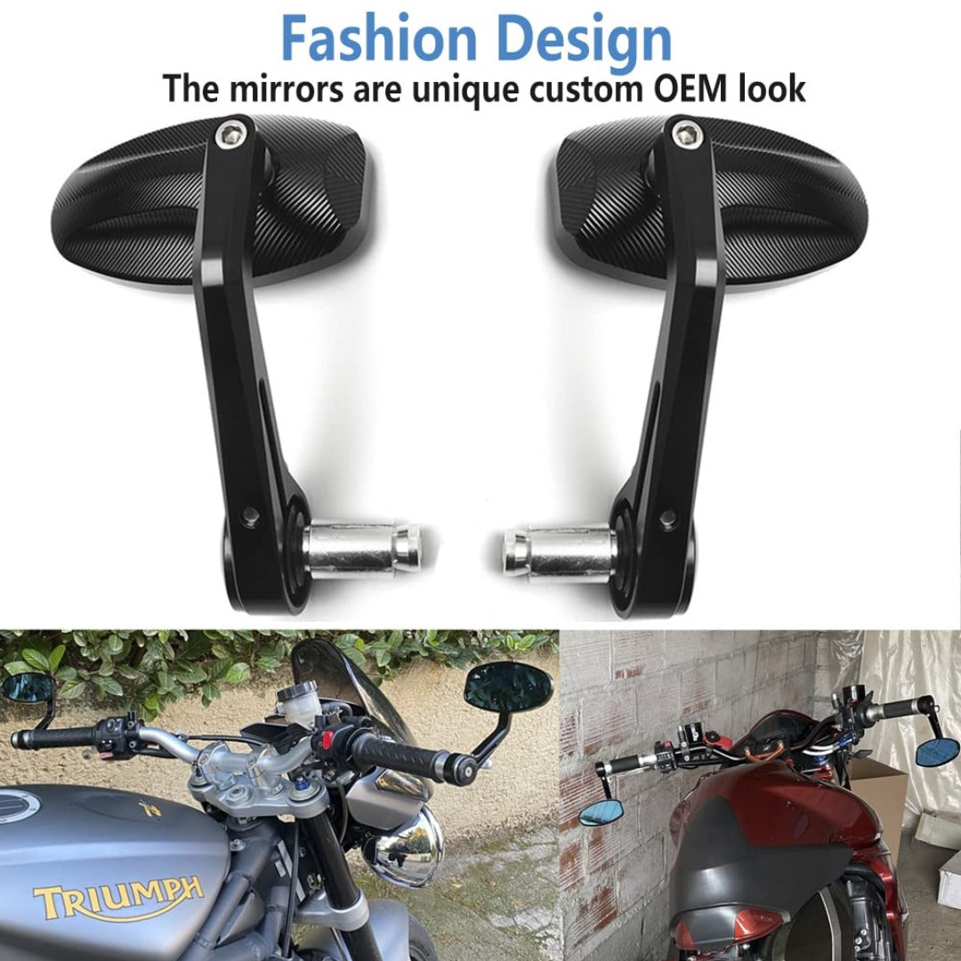 BMW CNC Aluminium Premium Bar End Mirror