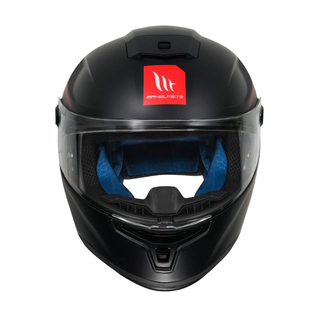 MT Hummer Solid Gloss Black A1 Helmet