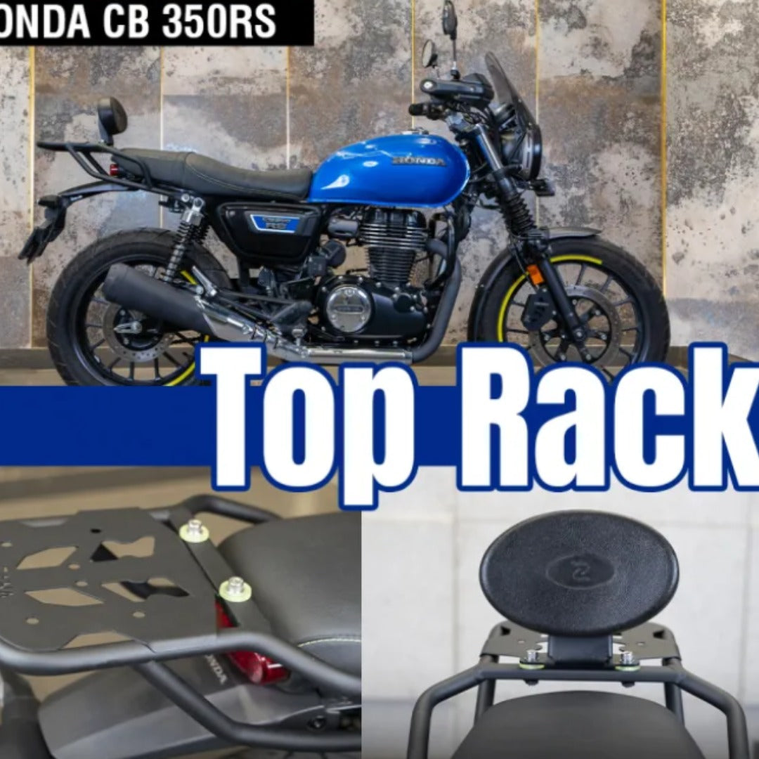Zana Top Rack with Plate for Honda CB350 RS