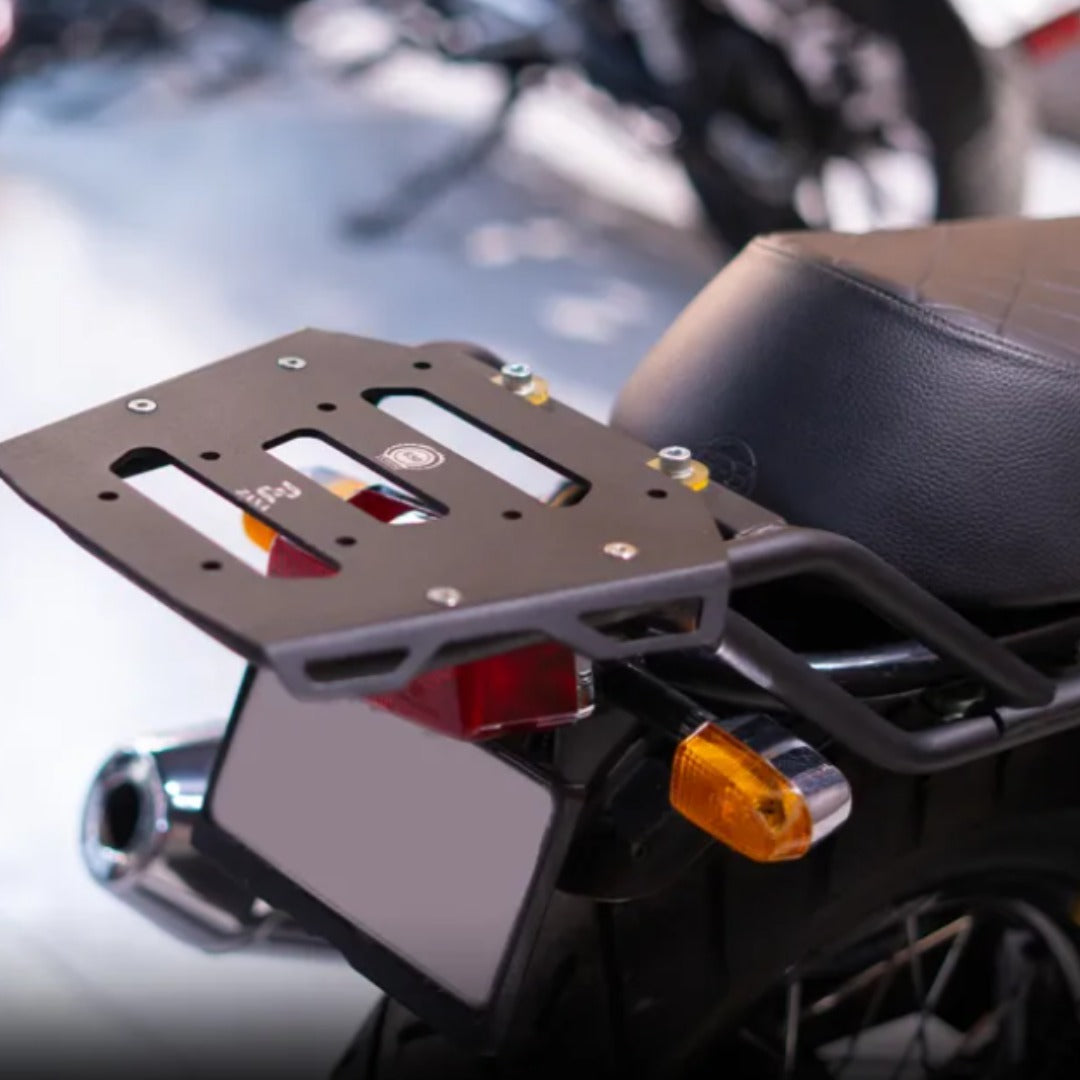 ZANA Top Rack with Aluminium Plate for GT & Interceptor 650