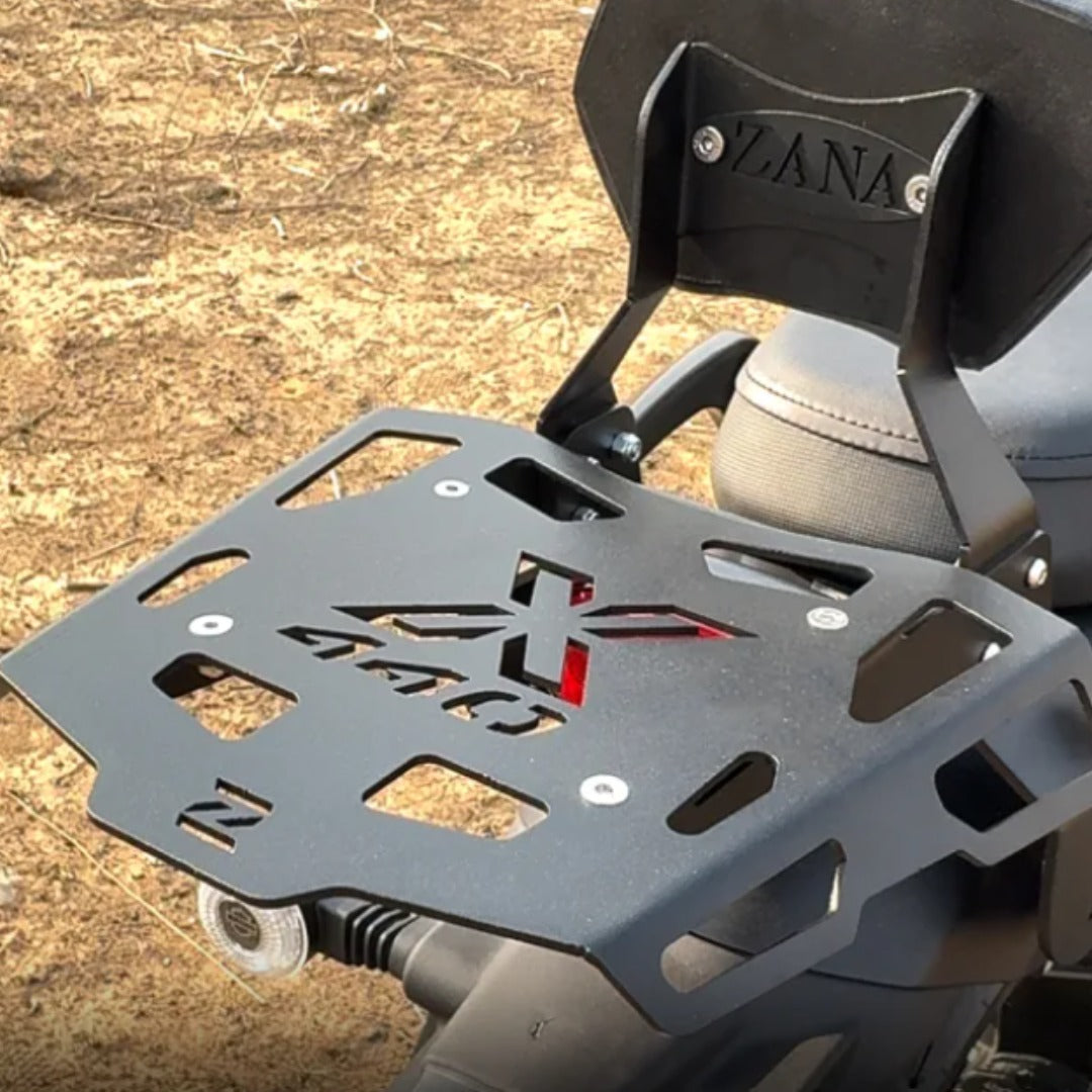 ZANA Top Rack with Plate & Pillion Backrest for Harley Davidson X440