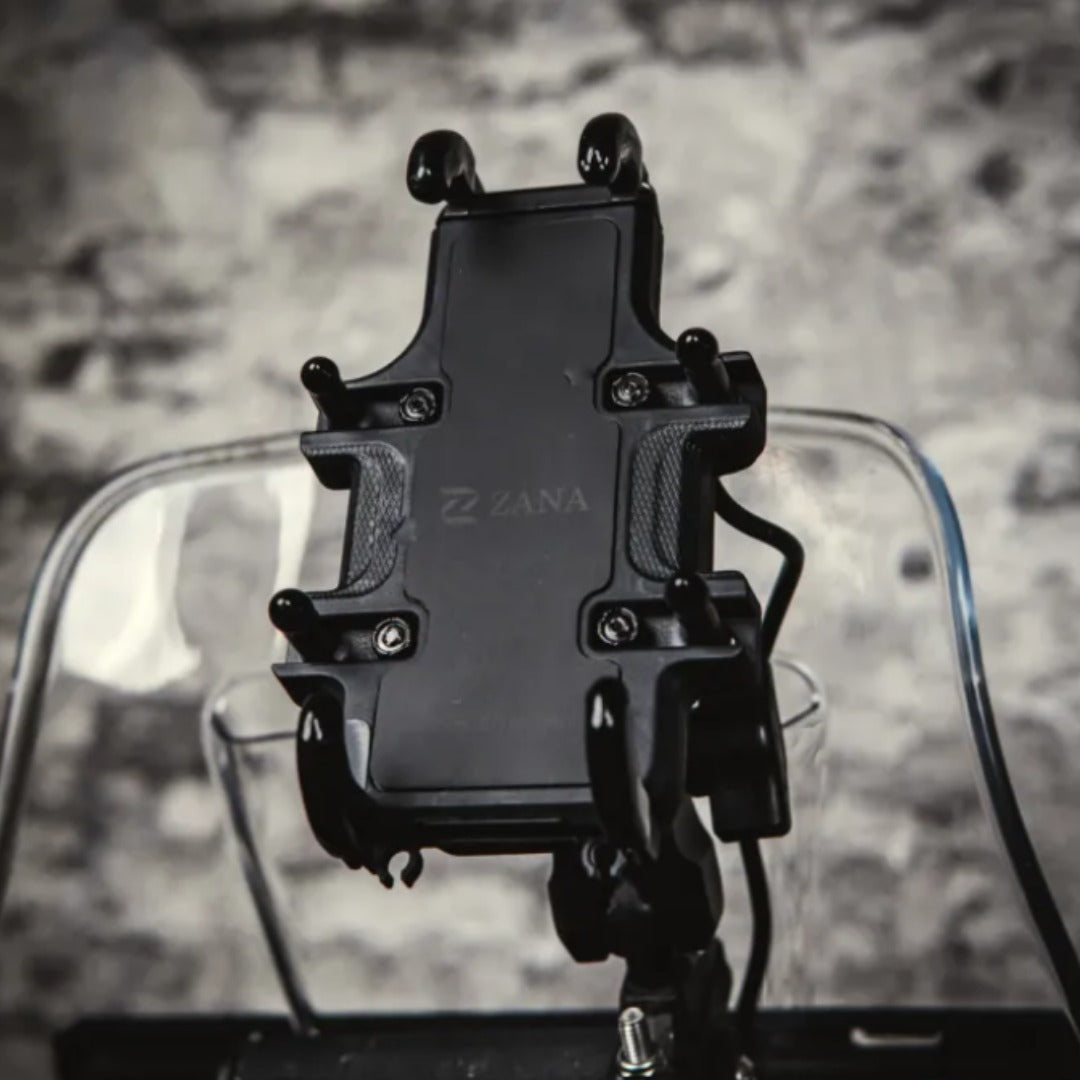 ZANA Universal Mobile Holder BLU with Charger