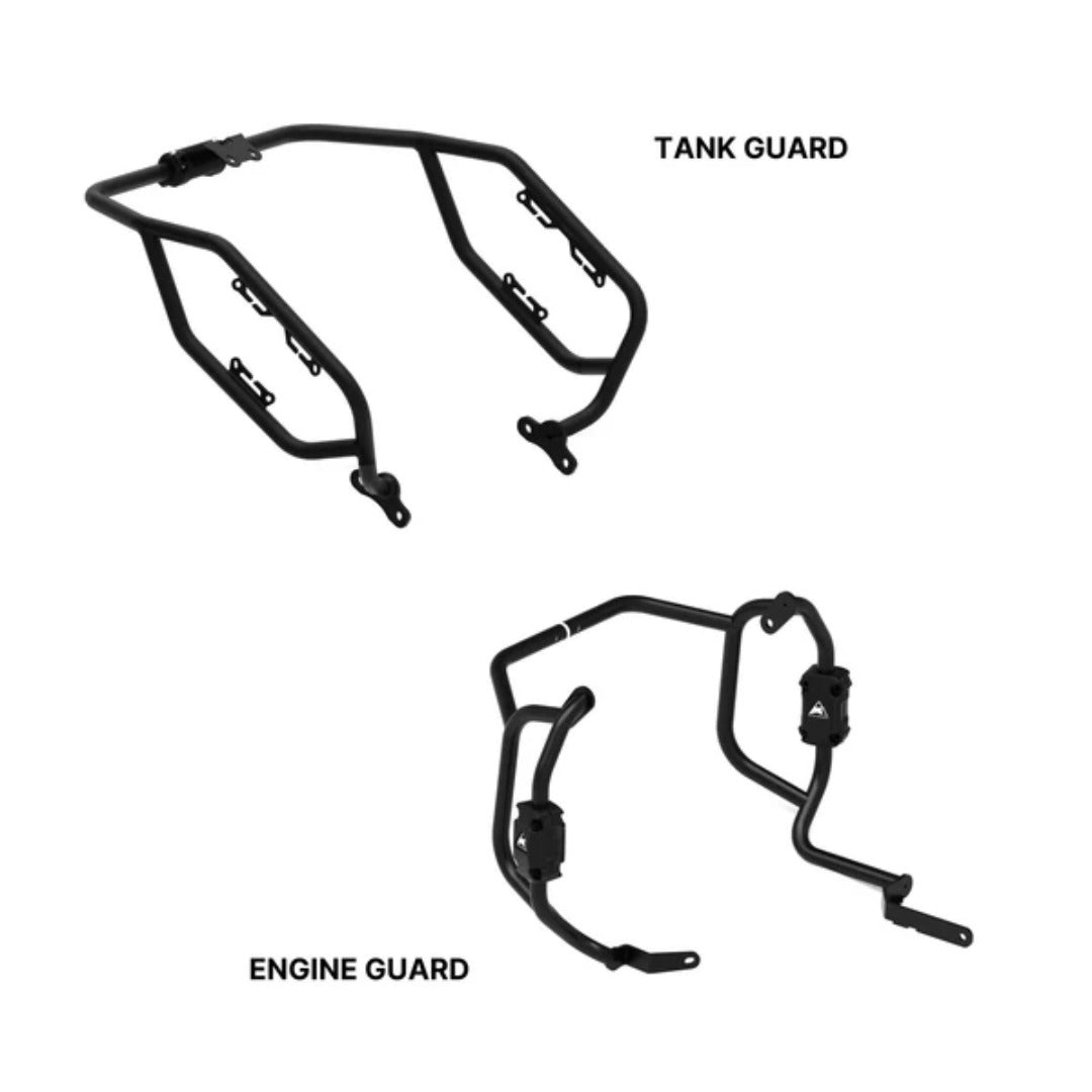 Auto Engina Crash Guard for KTM ADV 390 (2025) – Textured Matte Black