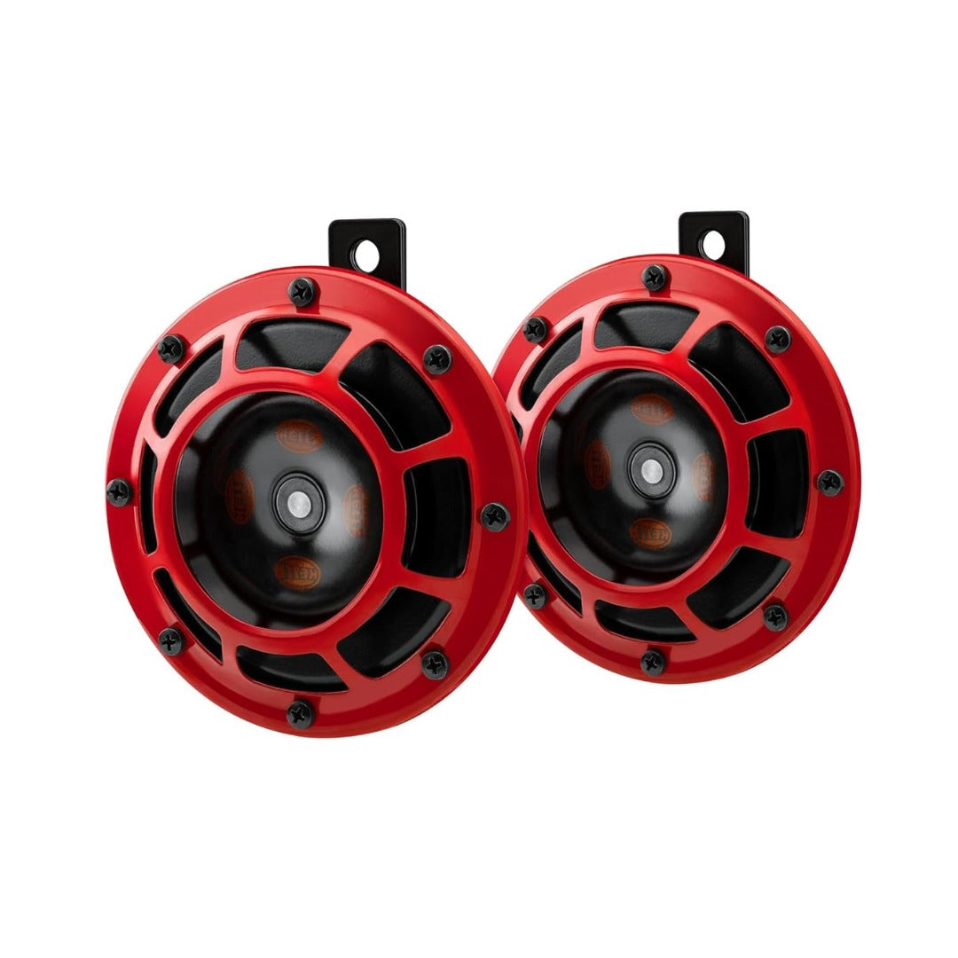 Hella Red Signature Grill Super Tone Horn - Set of 2