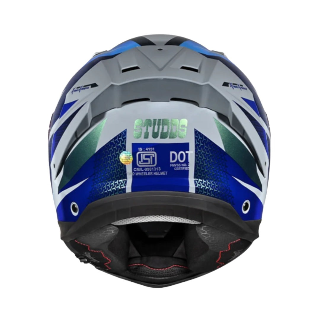 Studds HELIOS D2 CIRCUIT Helmet