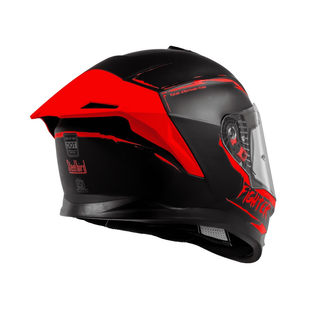 Steelbird SBH-57 ISS Fighter F2 Full Face Helmet