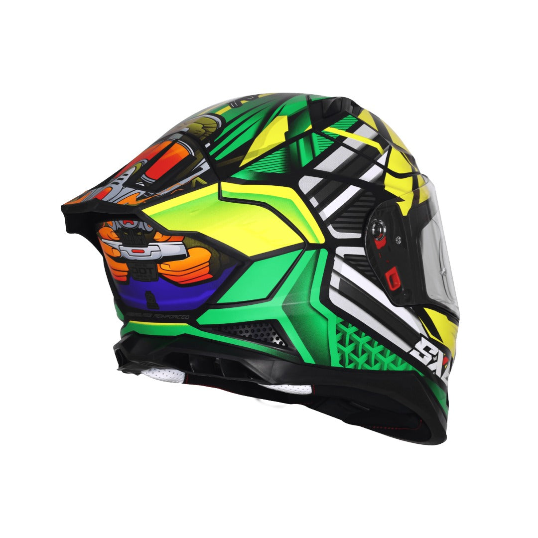 Steelbird SBH-61 ISS/SXE with AFS Edition SP2 Helmet