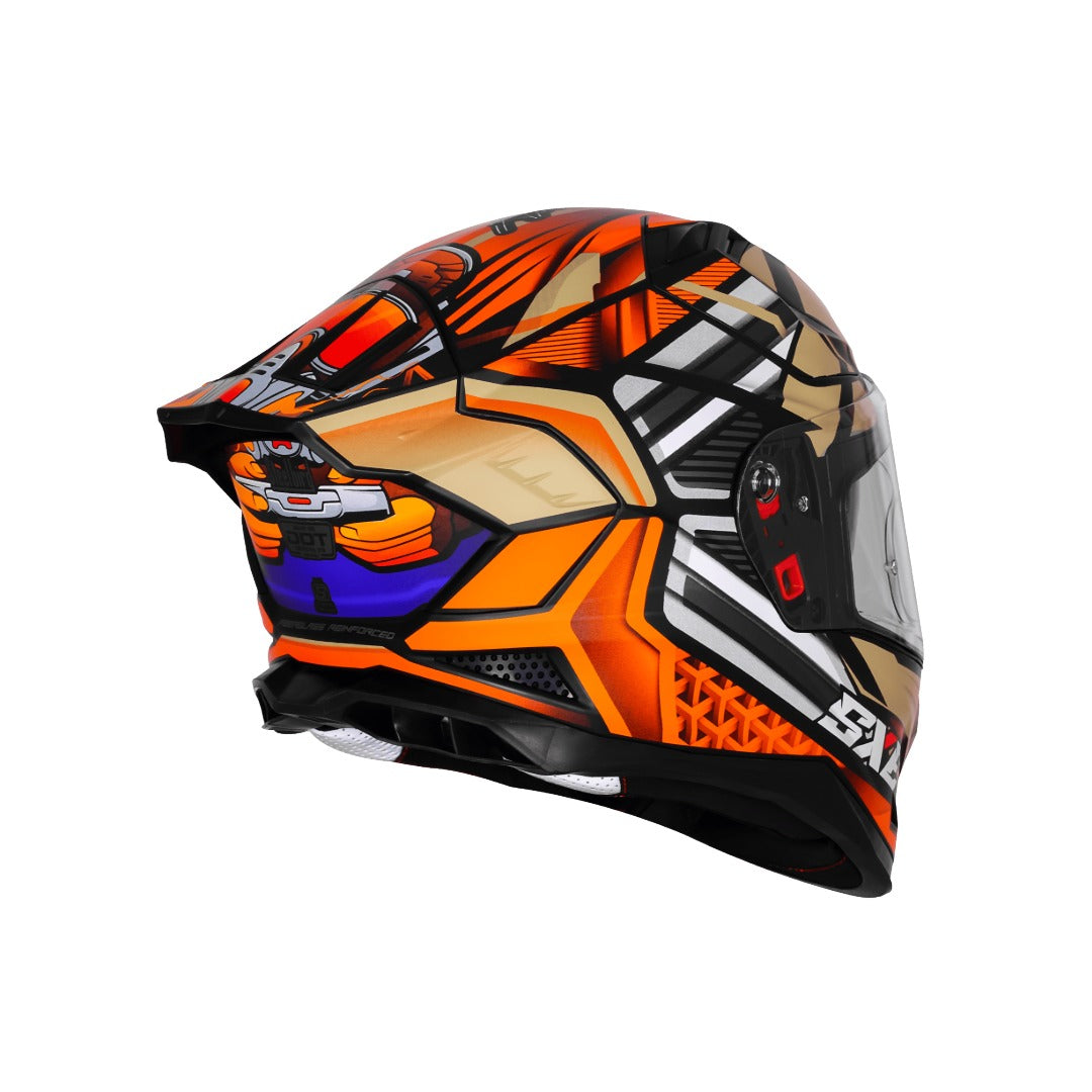 Steelbird SBH-61 ISS/SXE with AFS Edition SP2 Helmet