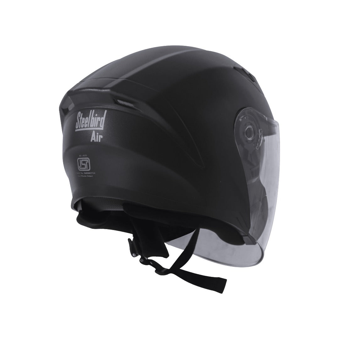 Steelbird SBA-17 ISS RDX Full Face Helmet – Black