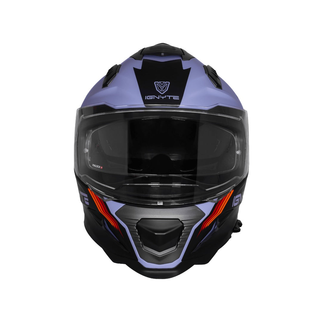 IGN-16 ISS DOT Quantumm Glossy Full Face Helmet