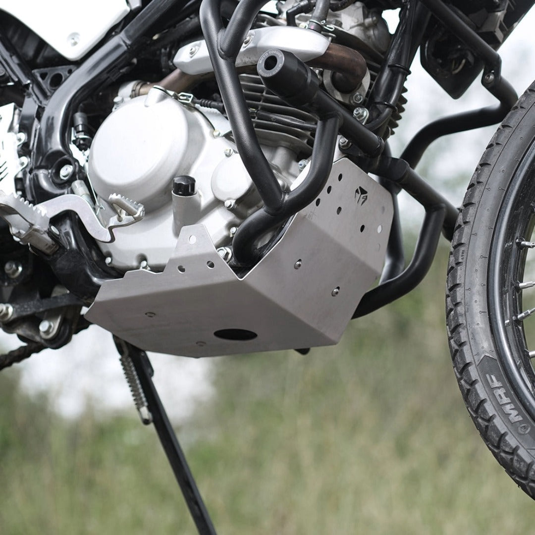 Moto Torque Aluminium Sump Guard V.1 for Kawasaki KLX 230 – Compatible Only with Moto Torque Crash Guard