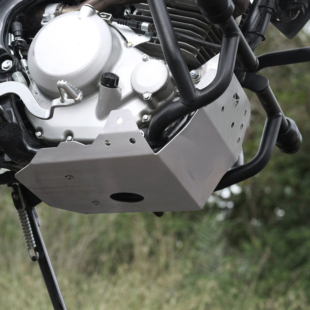 Moto Torque Aluminium Sump Guard V.1 for Kawasaki KLX 230 – Compatible Only with Moto Torque Crash Guard