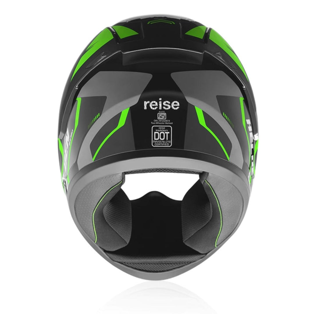 Helden Riding Helmet Green / Black | Reise