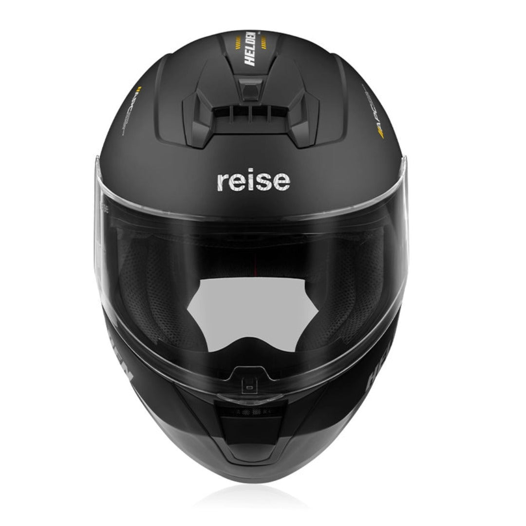 Helden Helmet – Solid Black Matte | Reise