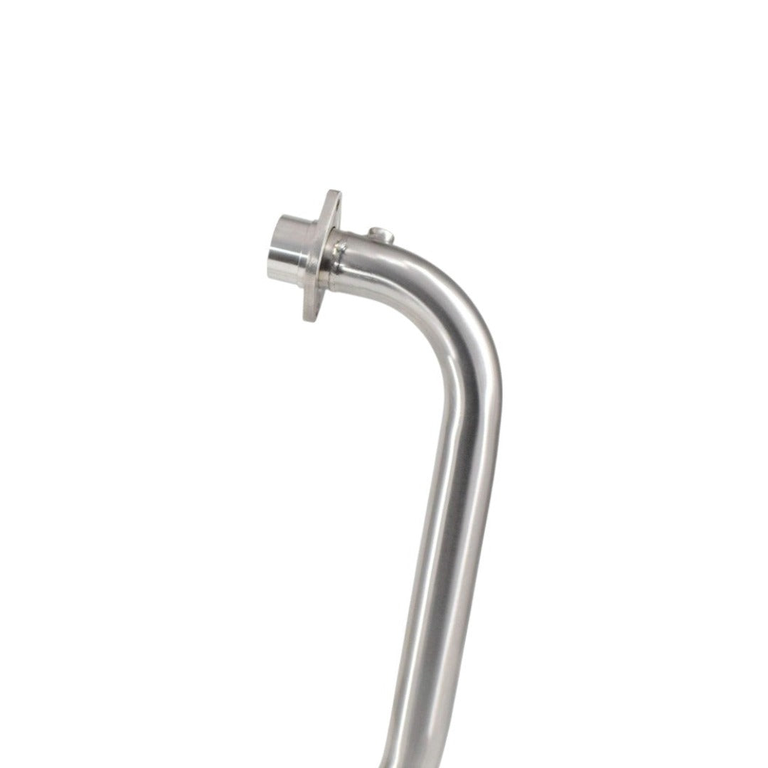 Powerage Performance Headers for Himalayan 411 Brushed Steel Finish