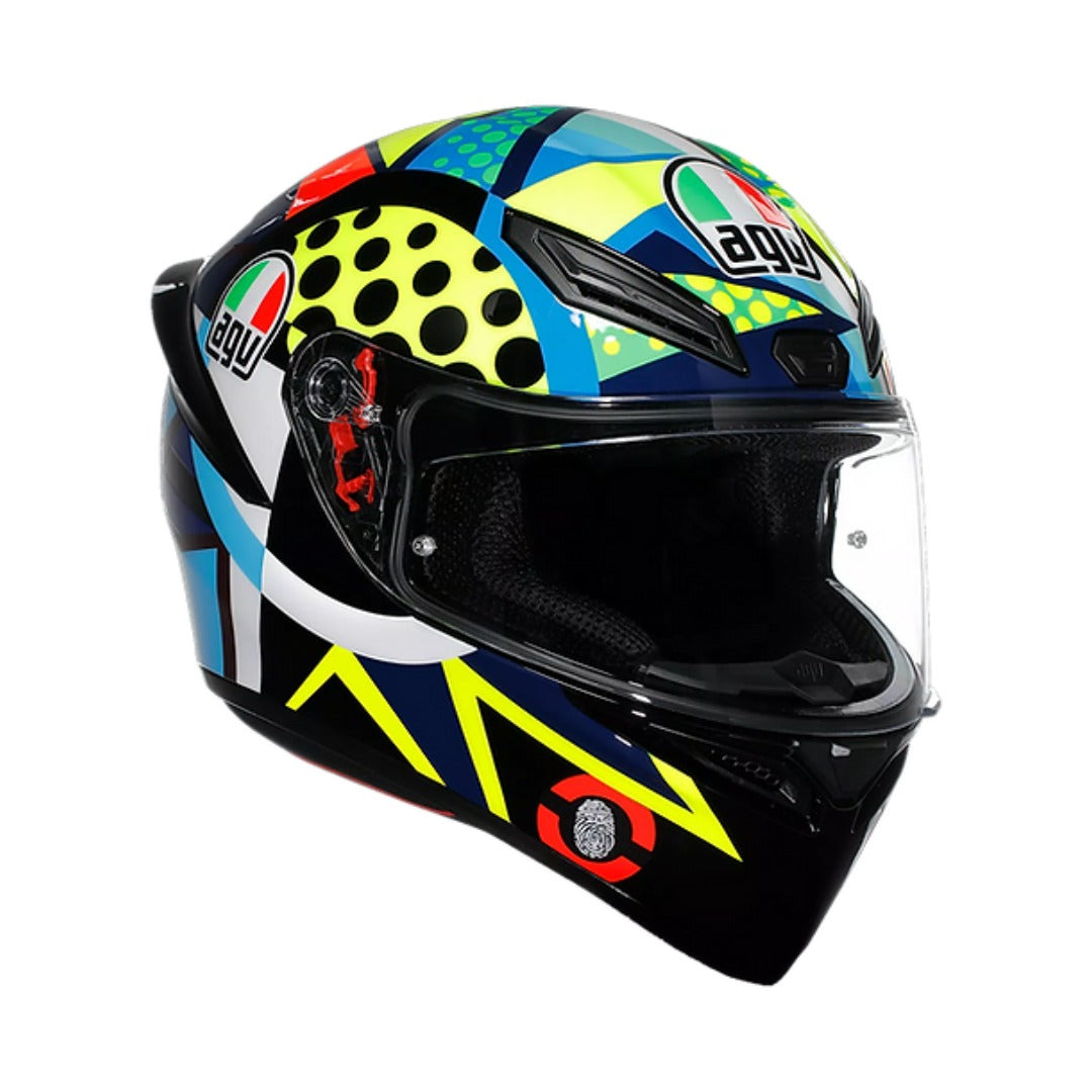 AGV K1 S Rossi Winter Test 2020 MOTORBIKE FULL FACE HELMET ISI ECE 22.06 Certified