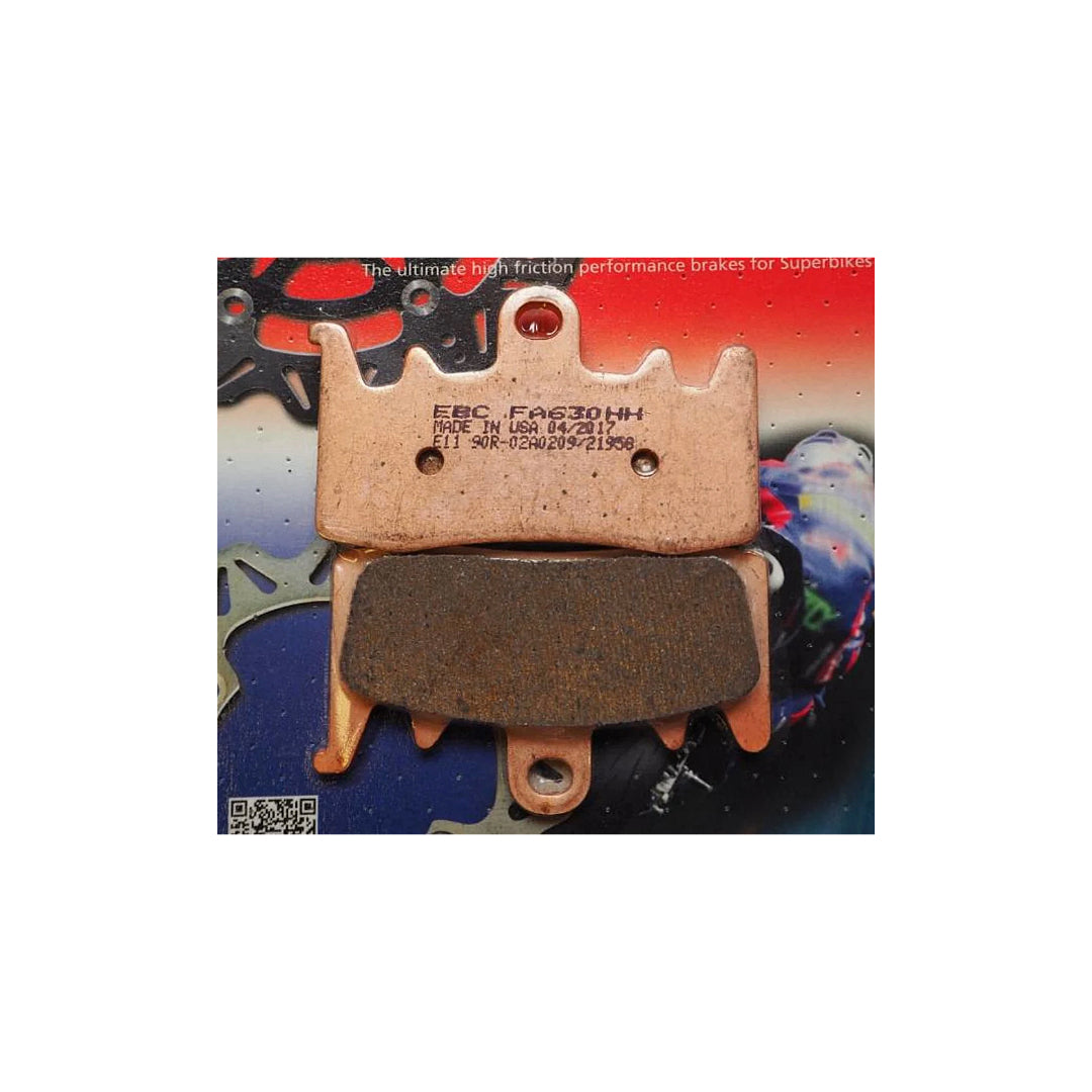 EBC Double-H Sintered Front Brake Pads for Triumph Tiger Explorer 1200 (FA630HH)