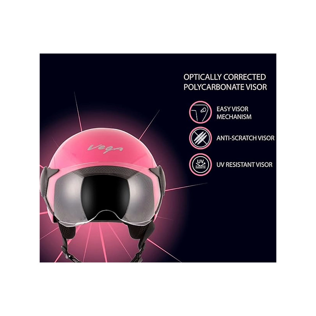 helmet-Vega Atom-Pink